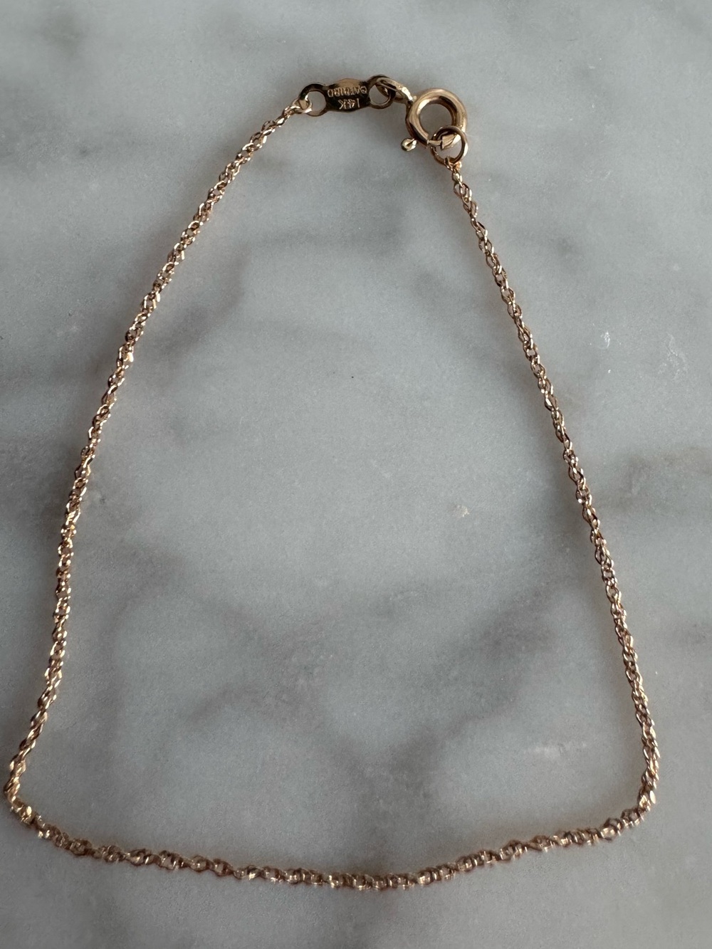Catbird sweet nothing chain bracelet 7in - Picture 2 of 4